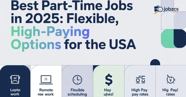 Best Part-Time Jobs in 2025: Flexible, High-Paying Options for the USA