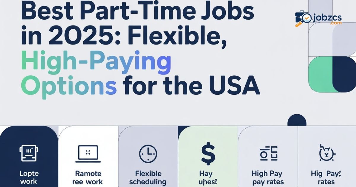 Best Part-Time Jobs in 2025: Flexible, High-Paying Options for the USA