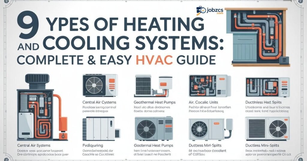 9-types-of-heating-and-cooling-systems-complete-easy-hvac-guide