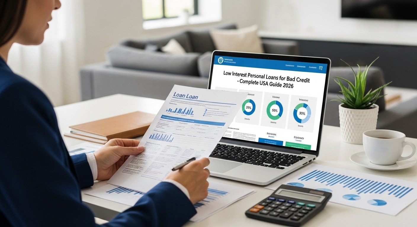Low Interest Personal Loans for Bad Credit – Complete USA Guide