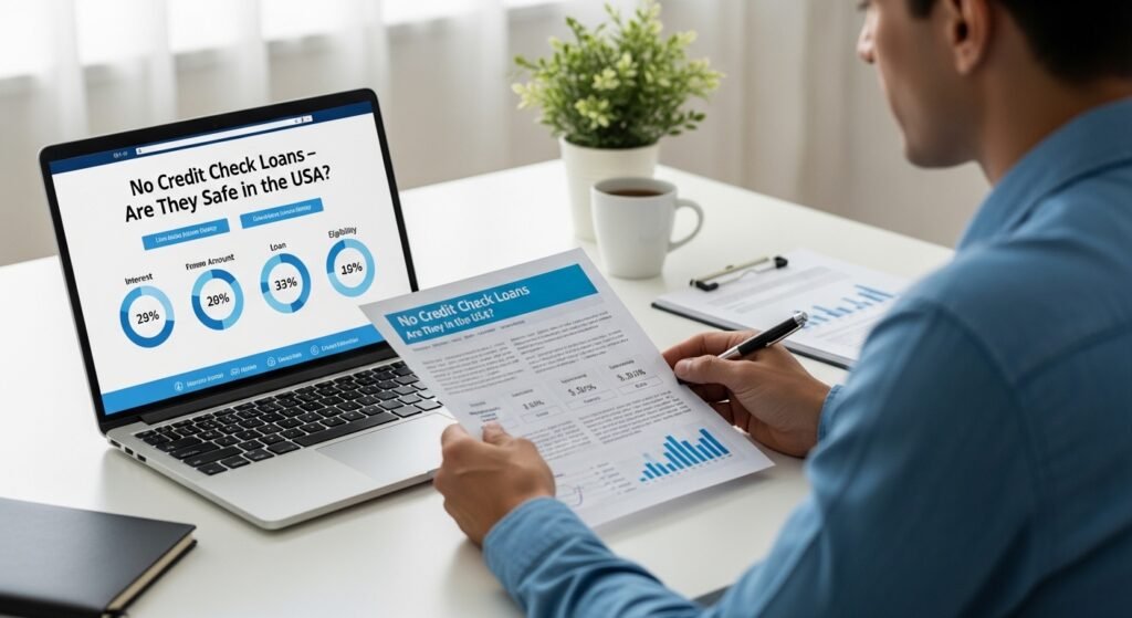 No Credit Check Loans – Are They Safe in the USA? (2026 Guide)
