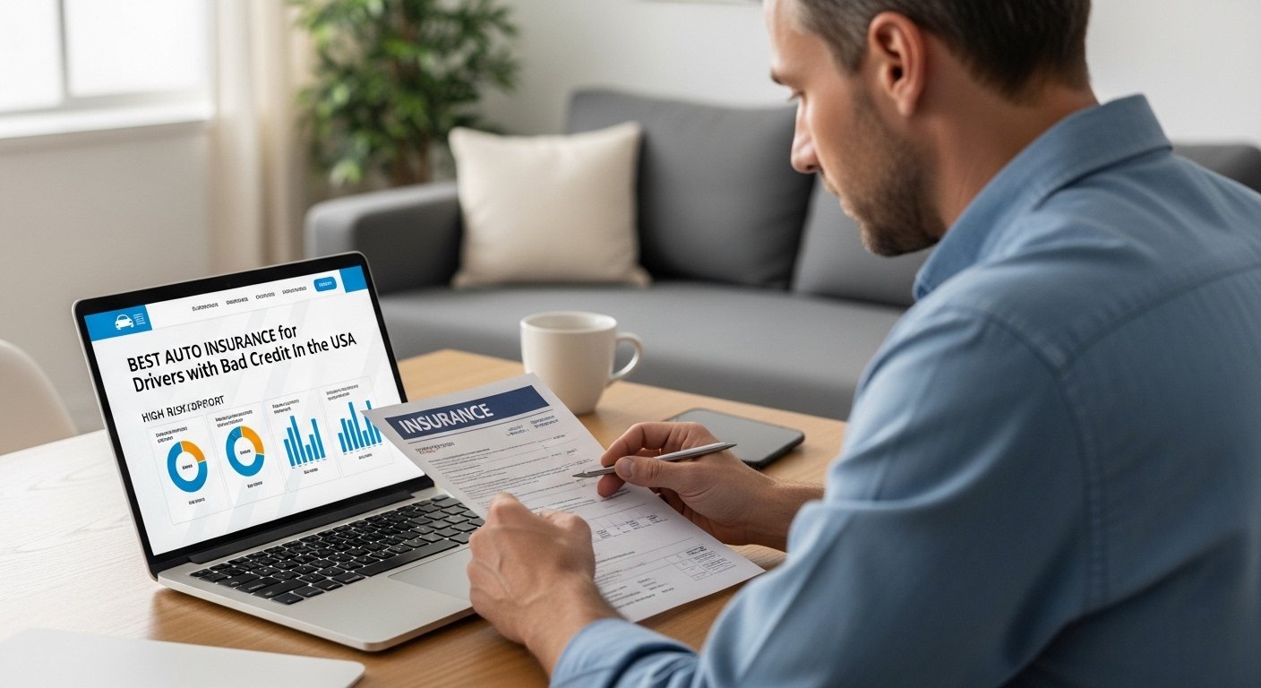 Best Auto Insurance for Drivers with Bad Credit in the USA 2026
