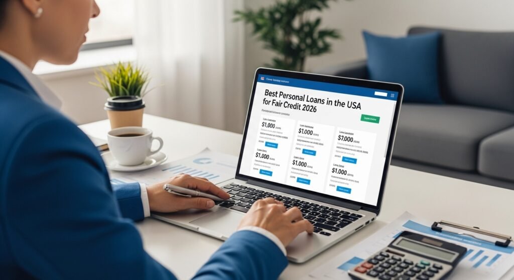 Best Personal Loans in the USA for Fair Credit 2026