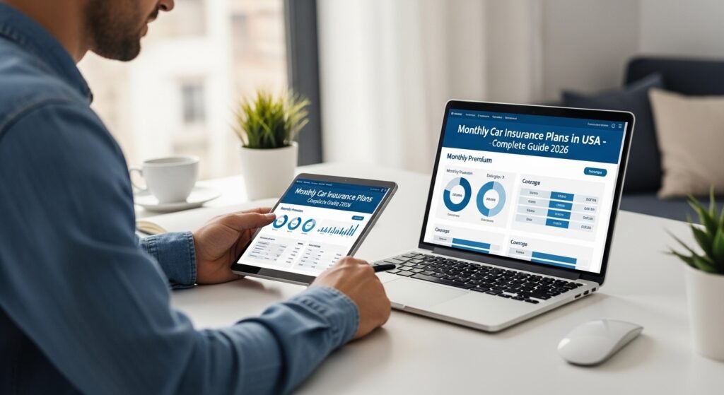 Monthly Car Insurance Plans in the USA – Complete Guide (2026)