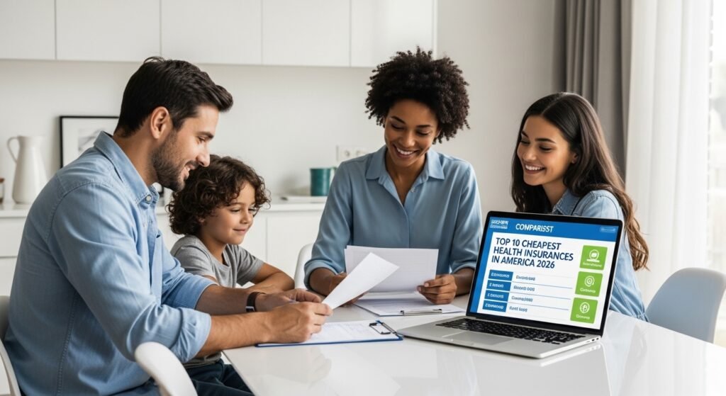 Top 10 Cheapest Health Insurance Companies in America 2026
